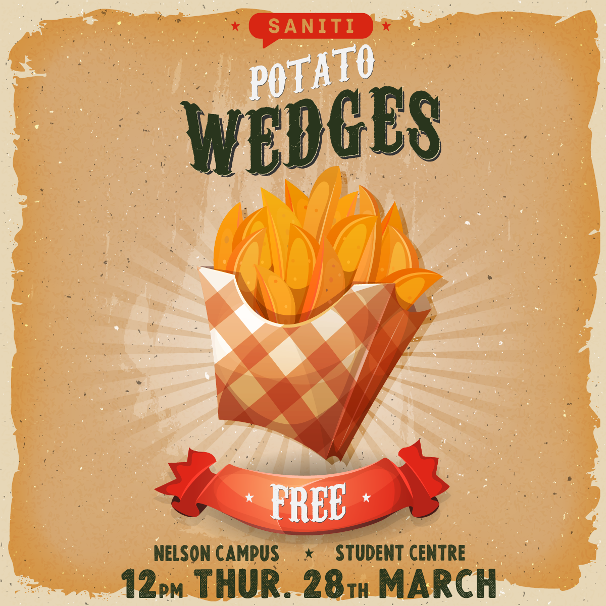 Free Wedges March 28 Nelson Social