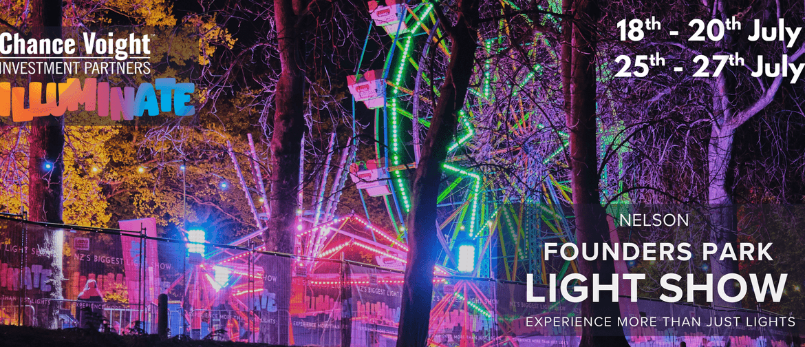 Light & Sound Show Nelson 18 27 July