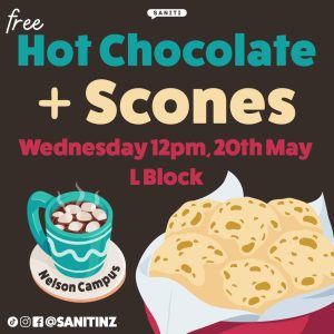 Scones event promo social