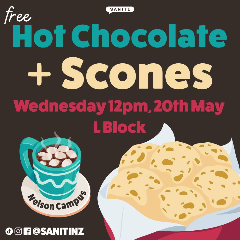 Scones event promo social