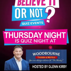 Blenhiem quiz night woody