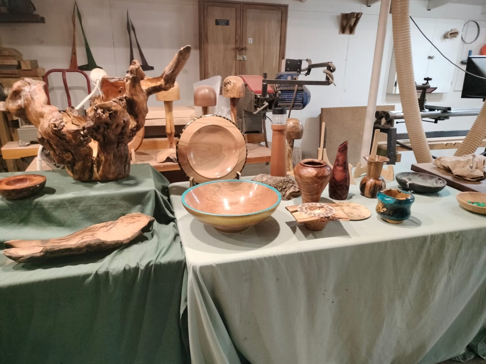 Wood turning open day